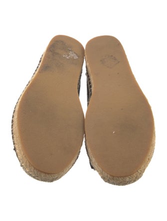 Salvatore Ferragamo Vara Bow Accent Canvas Espadrilles