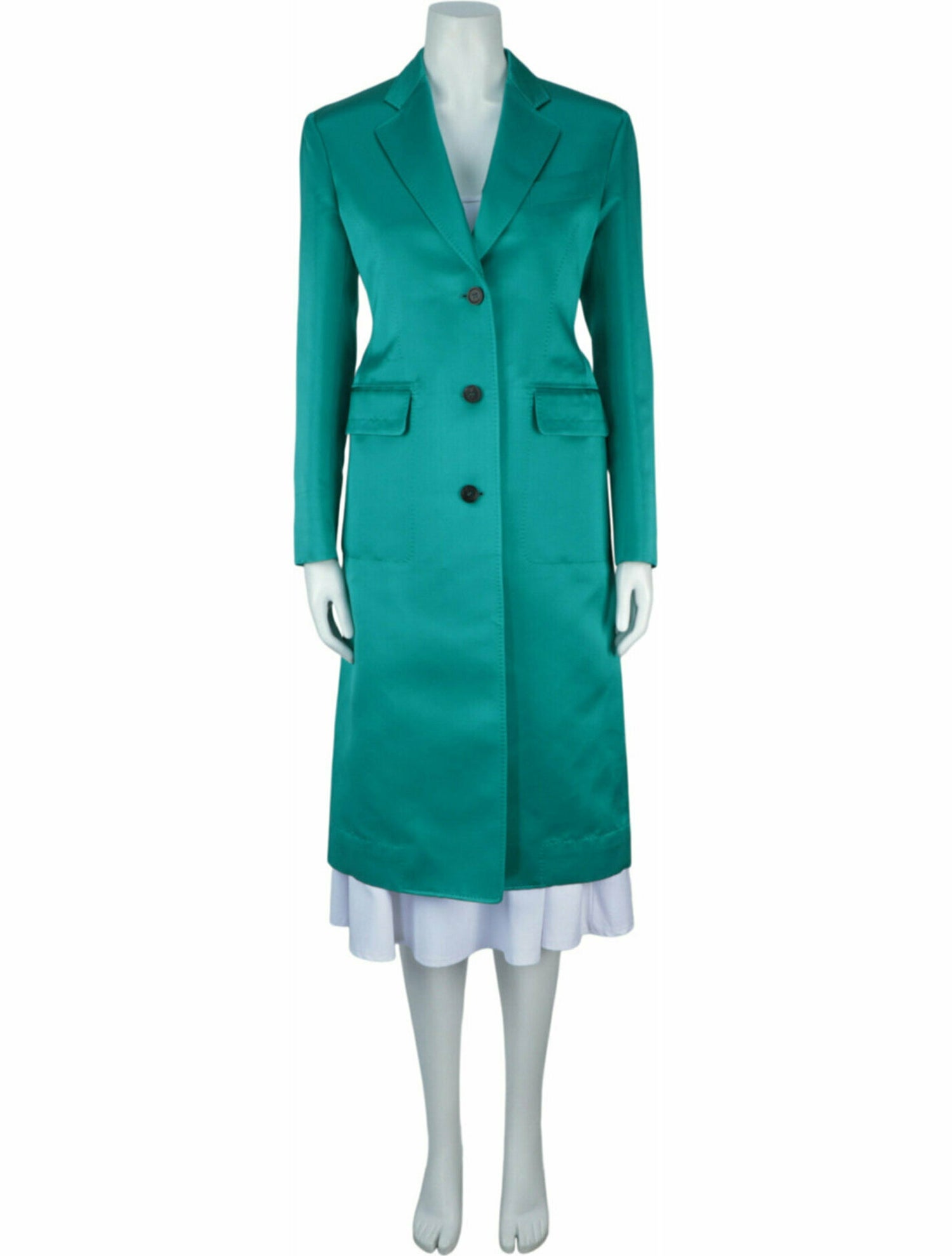 Salvatore Ferragamo Silk Coat w/ Tags