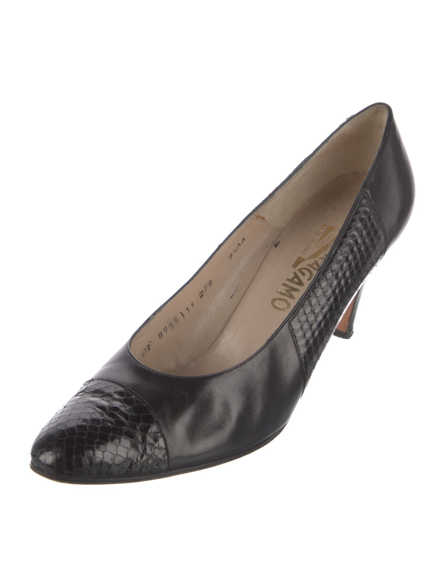 Salvatore Ferragamo Leather Pumps