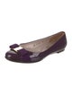 Salvatore Ferragamo Patent Leather Ballet Flats