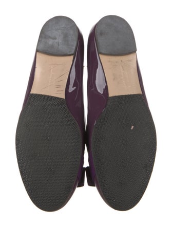 Salvatore Ferragamo Patent Leather Ballet Flats