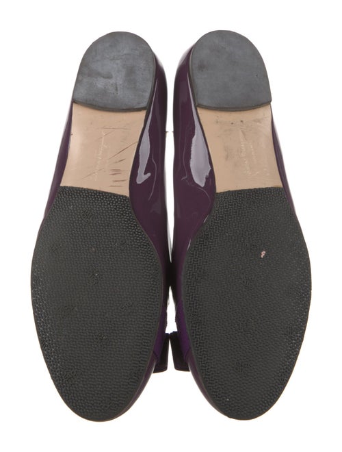 Salvatore Ferragamo Patent Leather Ballet Flats