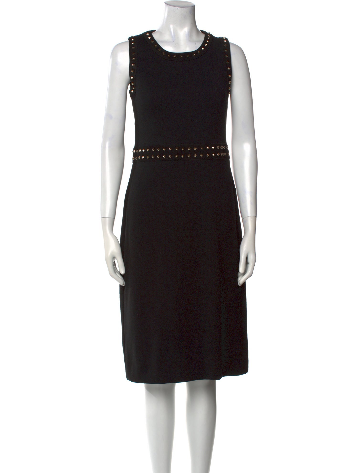 Salvatore Ferragamo Virgin Wool Knee-Length Dress