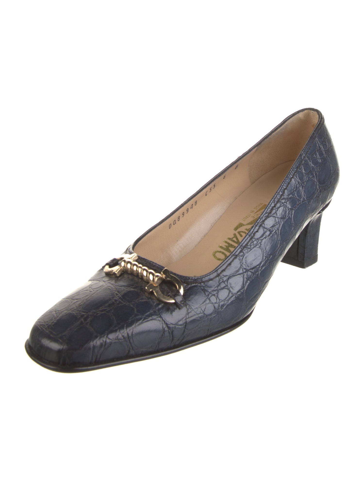 Salvatore Ferragamo Leather Pumps