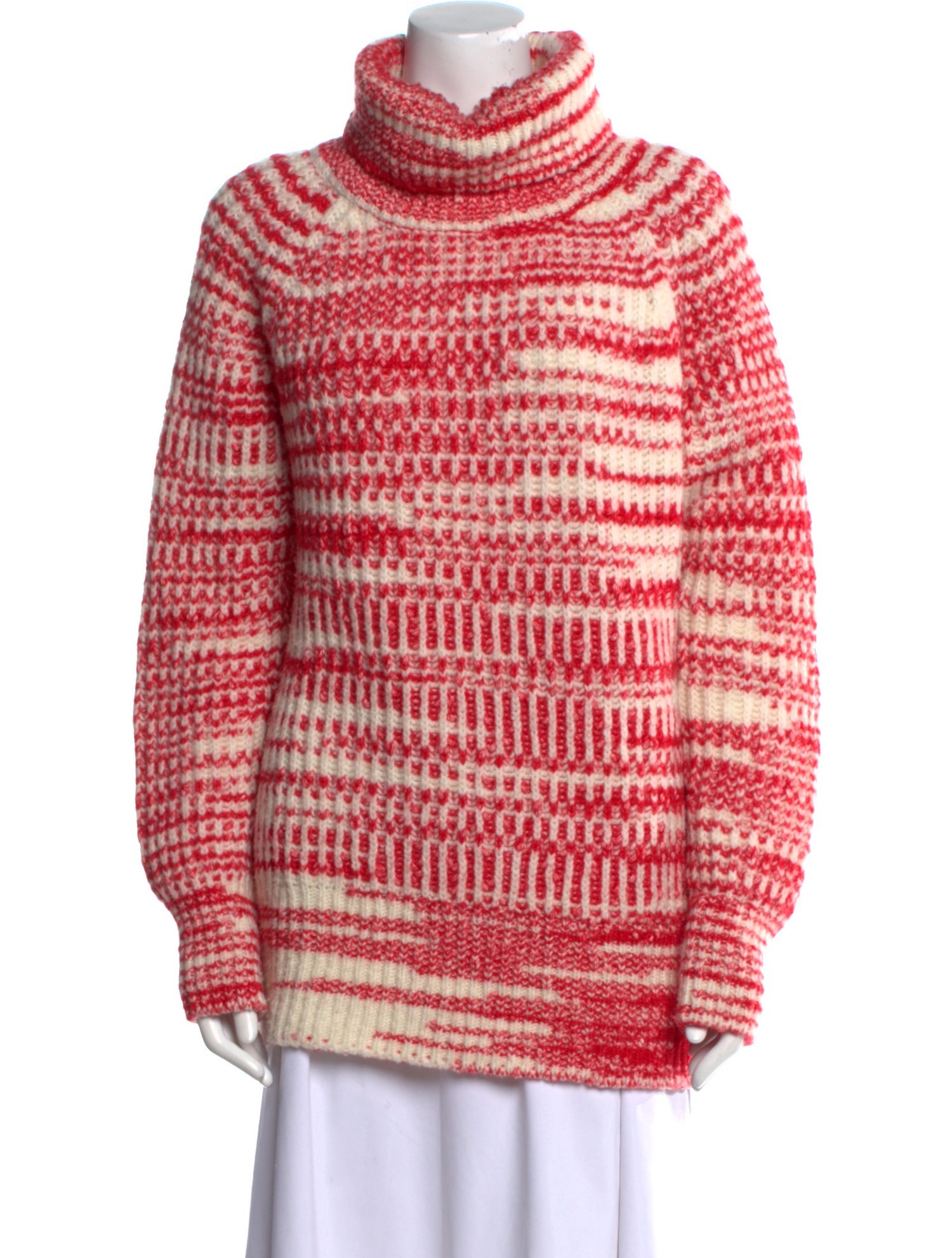 Salvatore Ferragamo Virgin Wool Striped Sweater