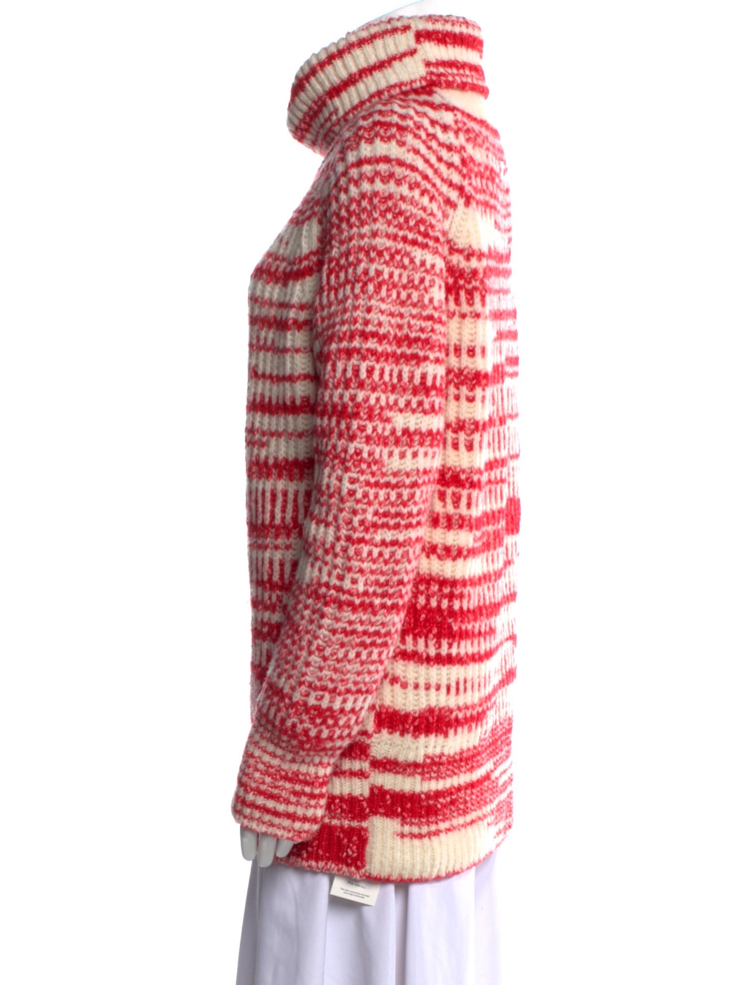 Salvatore Ferragamo Virgin Wool Striped Sweater