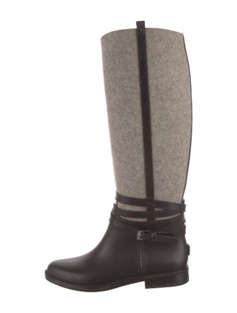 Salvatore Ferragamo Rubber Rain Boots