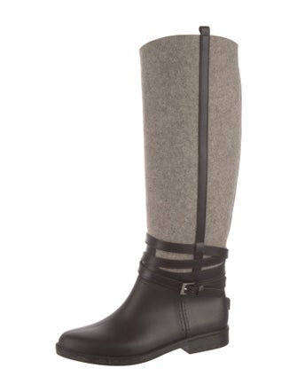 Salvatore Ferragamo Rubber Rain Boots