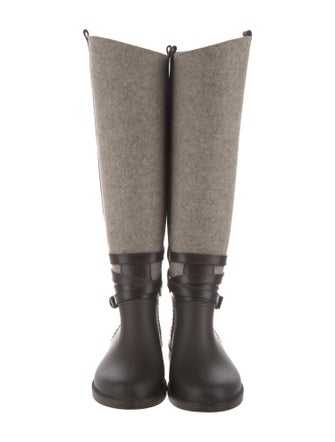 Salvatore Ferragamo Rubber Rain Boots