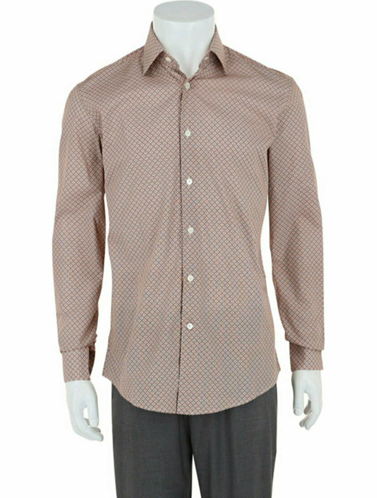 Salvatore Ferragamo Gancini Logo Button-Up Top w/ Tags