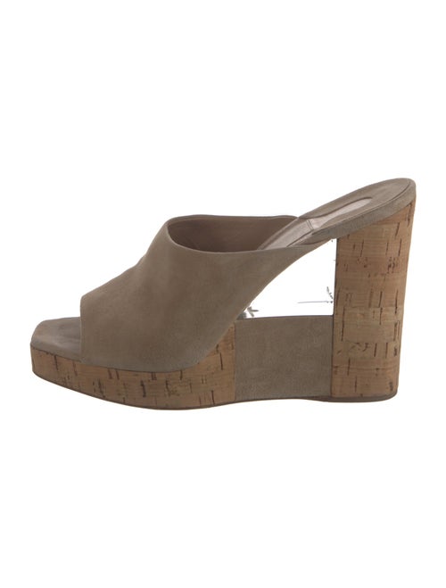 Salvatore Ferragamo Suede Slides