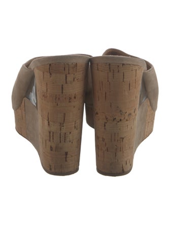 Salvatore Ferragamo Suede Slides