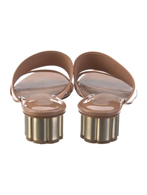 Salvatore Ferragamo Patent Leather Slides