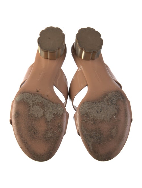 Salvatore Ferragamo Patent Leather Slides