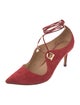 Salvatore Ferragamo Suede Pumps