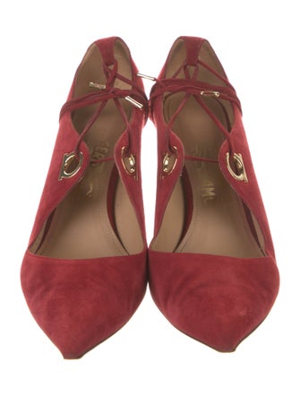 Salvatore Ferragamo Suede Pumps