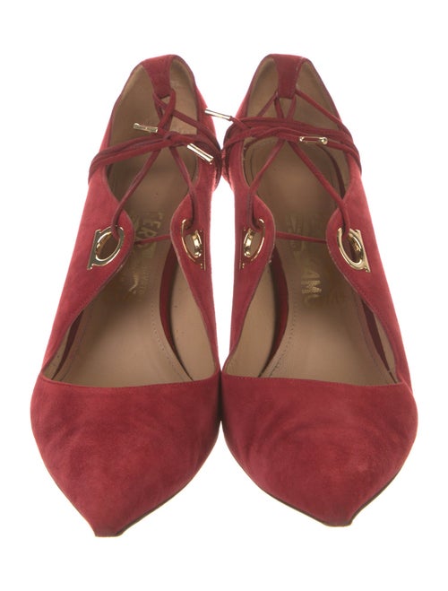 Salvatore Ferragamo Suede Pumps