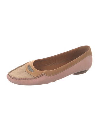 Salvatore Ferragamo Leather Flats