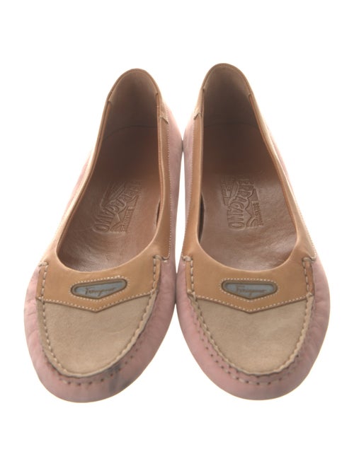 Salvatore Ferragamo Leather Flats