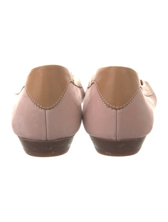 Salvatore Ferragamo Leather Flats