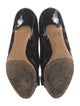 Salvatore Ferragamo Patent Leather Bow Accents Pumps