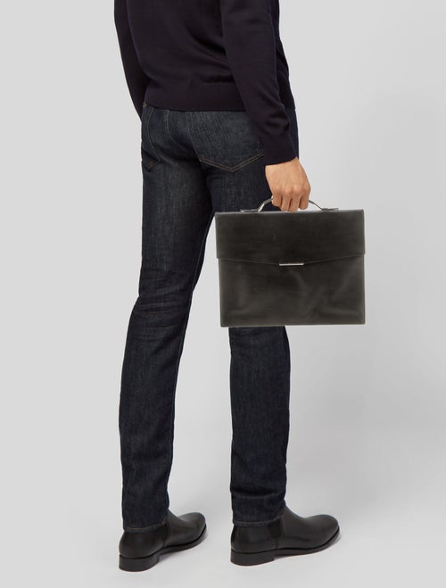 Salvatore Ferragamo Leather Briefcase