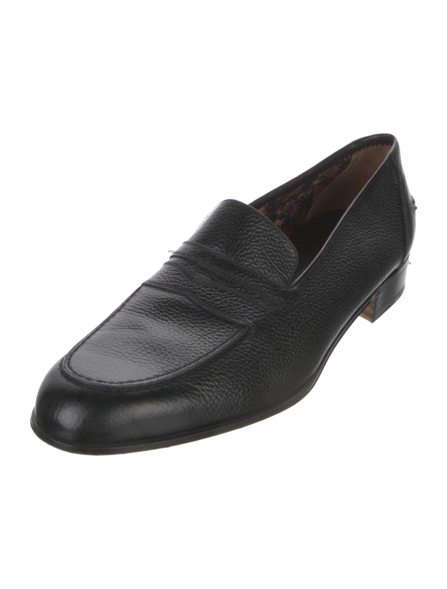 Salvatore Ferragamo Leather Dress Loafers