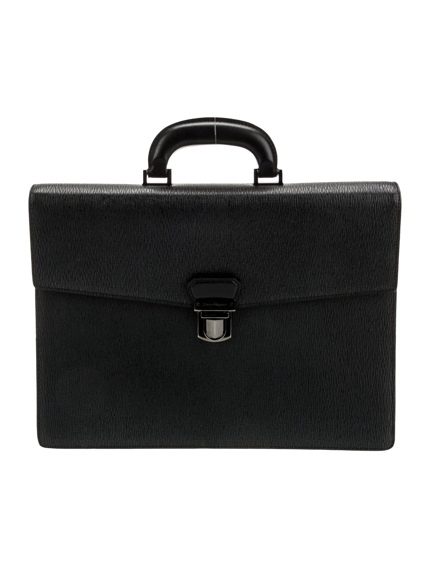 Salvatore Ferragamo Leather Briefcase