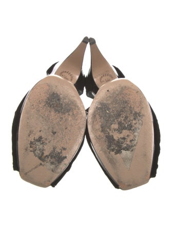 Salvatore Ferragamo Velvet Sandals