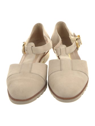 Salvatore Ferragamo Suede Flats