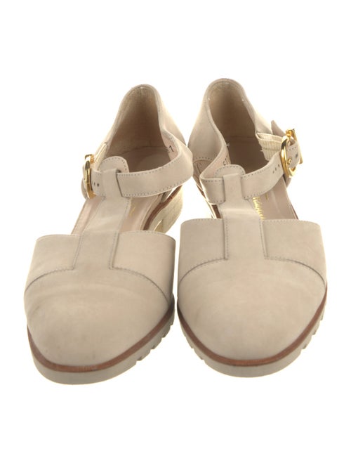 Salvatore Ferragamo Suede Flats