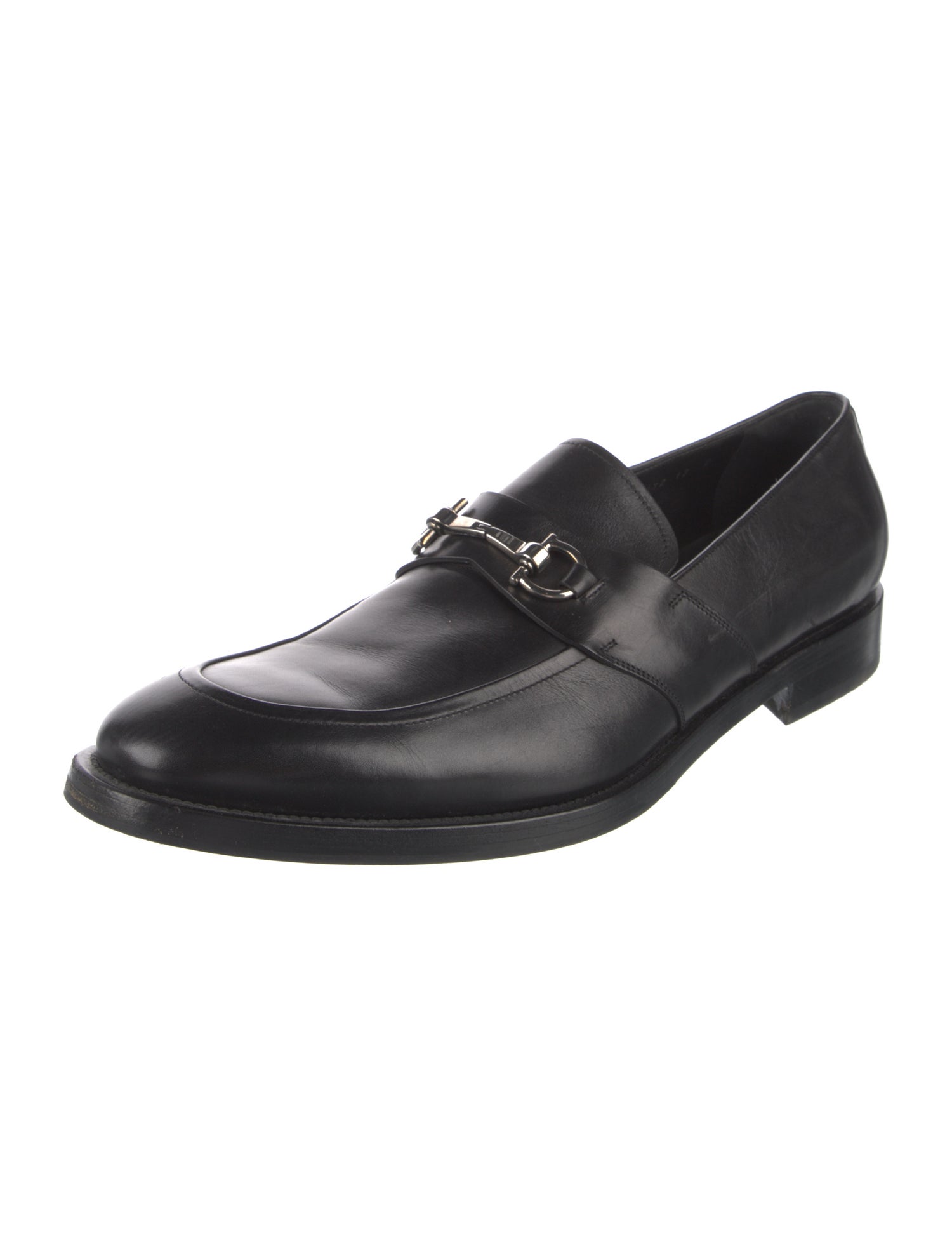 Salvatore Ferragamo Leather Dress Loafers