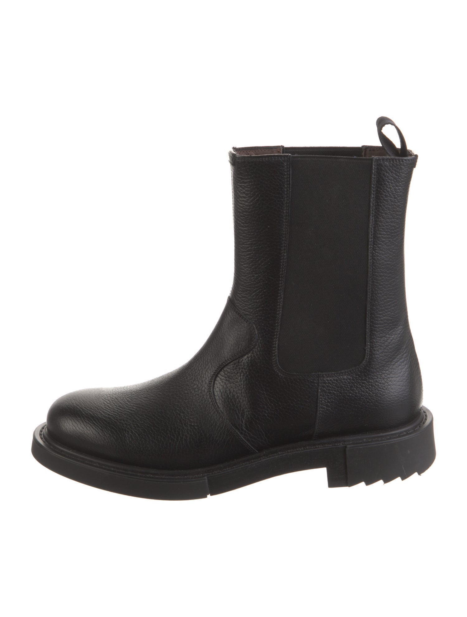 Salvatore Ferragamo Leather Chelsea Boots