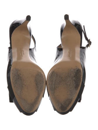 Salvatore Ferragamo Vara Bow Accent Patent Leather