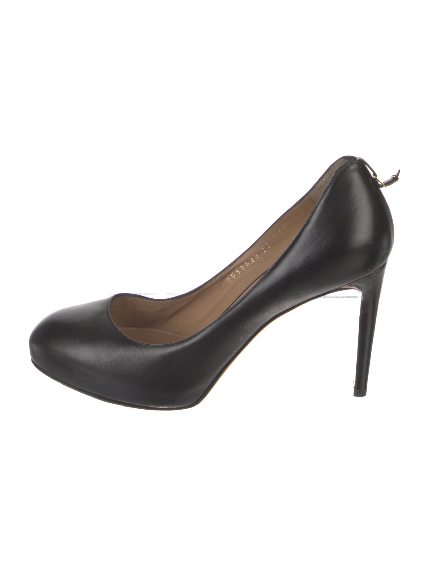 Salvatore Ferragamo Signature Logo Leather Pumps