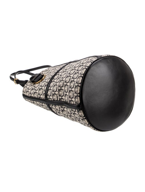 Salvatore Ferragamo Canvas Bucket Bag