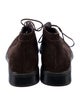 Salvatore Ferragamo Suede Lace-Up Boots