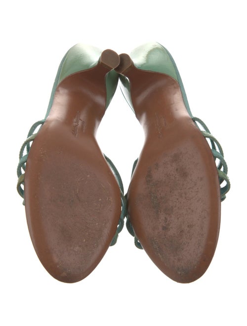 Salvatore Ferragamo Bow Accents Slides