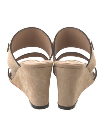 Salvatore Ferragamo Suede Slides