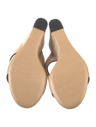 Salvatore Ferragamo Suede Slides