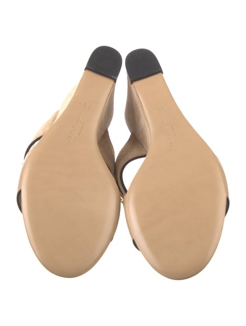 Salvatore Ferragamo Suede Slides