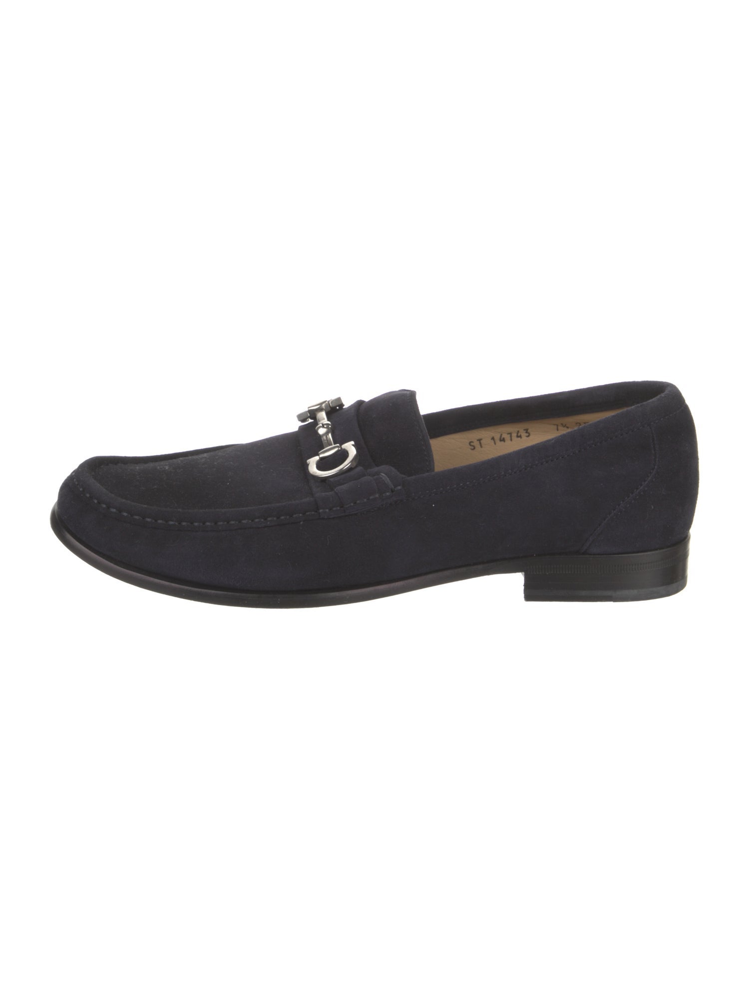 Salvatore Ferragamo Suede Dress Loafers