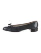 Salvatore Ferragamo Vara Bow Accent Patent Leather Flats