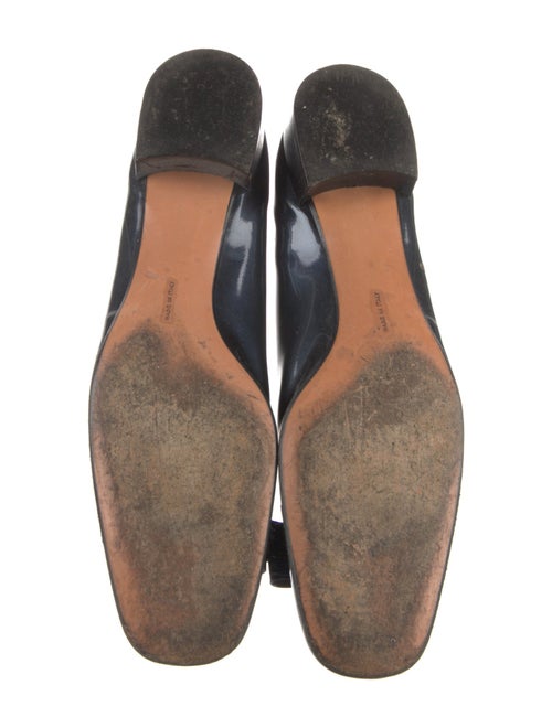 Salvatore Ferragamo Vara Bow Accent Patent Leather Flats