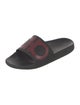 Salvatore Ferragamo Gancini Logo Rubber Slides