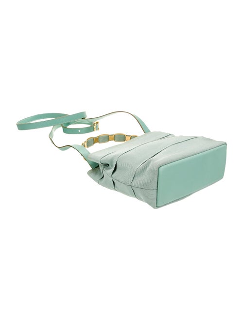 Salvatore Ferragamo Canvas Top Handle Bag