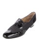 Salvatore Ferragamo Patent Leather Grosgrain Trim Oxfords