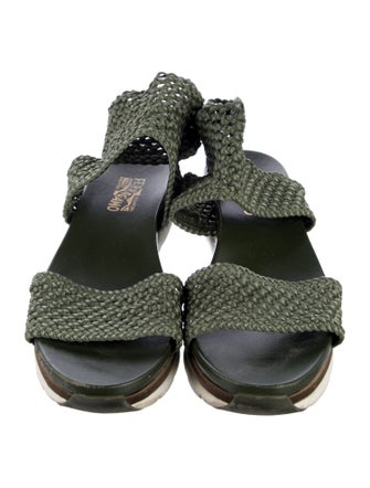 Salvatore Ferragamo Canvas Slides