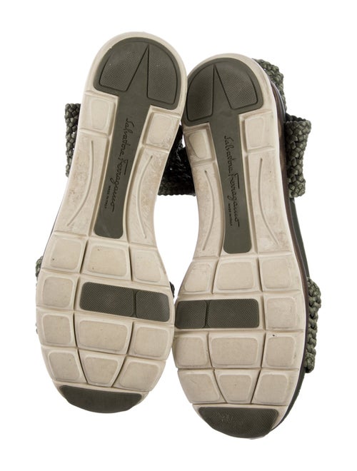 Salvatore Ferragamo Canvas Slides