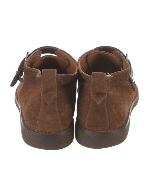 Salvatore Ferragamo Suede Lace-Up Boots